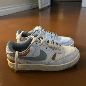 Nike White and Gray Athletic Shoes